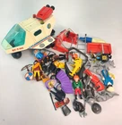 Playmobil Space Shuttle 3534 W/medievel Knights & Accessories Plus Boat Parts Used. Price: $59.98.
