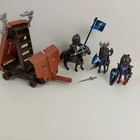 Playmobil 5978 Blue Knights-battering Ram 3 Figures, Weapons, Shields, Horse Used. Price: $39.00.