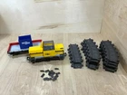 Rare Vintage Playmobil With Lights And Sound 5258 Freight Yard Train Incomplete Used. Price: $274.99.