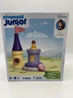 New Playmobil Junior Set #71458 - Disney Princess Belle's Tower With Sounds. Price: $29.99.