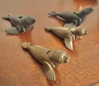 Vintage 1985 Playmobil Brown Lions Seals Black Dolphins Lot Of 4 Used. Price: $10.00.