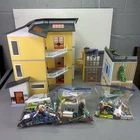 Playmobil City Life Modern House #9266 W Extension & School #71327 *bundle Read Used. Price: $379.99.