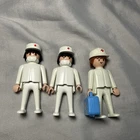 Vintage Playmobil Hospital Doctor Nurse Figure Lot Medical Staff No Beds Used. Price: $19.95.