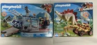 Playmobil Explorers # 9433 & 9432 Dinosaur Bundle New Sealed. Price: $66.00.