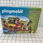 Playmobil Country Picnic With Pony Wagon Set 5686 New, Sealed. Price: $22.00.