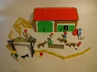 Playmobil 3436 & 7002 Stable With Extra Fencing 1985 Germany Used. Price: $140.00.