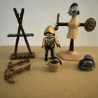 Playmobil Knights Training Field Medieval Vintage Used. Price: $14.95.
