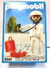 Vintage Playmobil 3340 Doctor Paramedic Mib 1987 New. Price: $36.00.