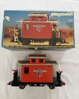 Playmobil 4123 Caboose Train Box 1987 Germany Looks Unused Railroad. Price: $149.99.
