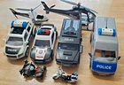 Playmobil City Action - Police Vehicle Lot Car Truck Van Helicopter Motorcycle Used. Price: $39.99.