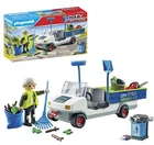 Playmobil City Cleaning Playset With Street Cleaner Vehicle And 42 Accessories New. Price: $39.09.