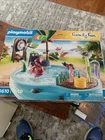 Playmobil Small Pool With Water Sprayer 70610 Open Box New. Price: $13.19.