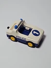 Vintage 1990 Playmobil 123 Police Car White Blue #1 Geobra Toy Euc Used. Price: $10.00.