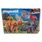 Playmobil #9434 The Explorers Enemy Quad With Triceratops Baby Dune Buggy Nob New. Price: $28.49.
