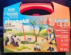 Playmobil City Life 70105 Panda Caretaker Carry Case 18 Pieces Nrfb New. Price: $6.99.
