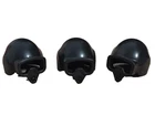 Playmobil X3 Black Helmets Frogman Police Officers Swat Agent Used. Price: $5.40.