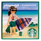 Playmobil X Starbucks Korea Limited Edition Surfer Grace Figure 70619 New. Price: $26.00.