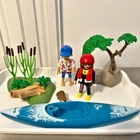Playmobil Kayak Adventure Starter Pack Set #70035 Mostly Complete Used. Price: $12.49.
