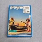 Playmobil 3397 Tracker And Canoe Native American Vintage Sealed 1991 New. Price: $49.99.
