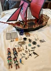 Playmobil Skull Pirate Ship Set 70411 Figures & Accessories Not Complete Used. Price: $89.99.