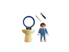 Playmobil Special 4661 Boy With Sink Blue Striped Modern House - 100% Excel! Used. Price: $10.99.