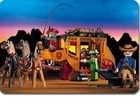 Playmobil 3803 Western Express Stagecoach New In Factory Sealed Box - 1994. Price: $98.00.