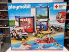 Playmobil 9533 Red Cross Drk Rescue Guard Mega Underwater Motor 2018 New Rare. Price: $154.99.