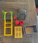 Vintage 1998 Playmobil 3003 Forklift Construction Parts Near Complete Geobra Used. Price: $15.00.