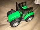 Playmobil Geobra #3231930 Large Farm Tractor Green Loose Used. Price: $12.60.