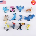 12PCS Mini Colorful Parrot Bird Pvc Action Figures Kids Toy Cake Topper Set New. Price: $12.49.