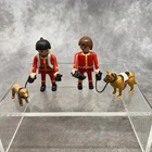 Playmobil Rescue Unit Figures & Dogs Used. Price: $11.99.