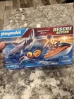 Playmobil 70489 Shark Attack Rescue Action 14 Pieces Boat Surfboard 2 People New. Price: $15.00.