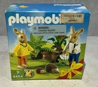 Playmobil 4454 Two Easter Bunnies With Hiding Place Set New Sealed 2003. Price: $24.99.