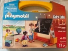Playmobil City Life School Carry Case 29 Pc 70314 New. Price: $14.97.