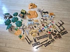 Playmobil Animal Figures Lot Safari Zoo Jungle Wildlife Trees Horses Rhinos Used. Price: $49.99.