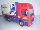 Playmobil 7499 Cargo Truck Semi Trailer Set W Figure Used. Price: $49.00.
