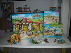 Playmobil 5684 Pony Farm Horses Stable Barn Paddock Plus Additional Used. Price: $88.00.