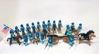 Playmobil Union Army Yankee Soldiers Civil War Western Figures Horses Cannons Used. Price: $105.00.