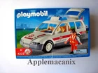Playmobil 4223 Emergency Vehicle Car Ambulance Flashing Lights Emt New Sealed. Price: $29.99.