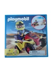 Nib New Playmobil Quad Bike Atv & Rider Figure Set 4425 Sealed Action Toy. Price: $19.33.