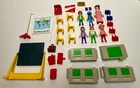 Vintage Playmobil 5314 Classroom Nearly Complete Set - No Box Used. Price: $34.95.