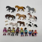 Playmobil Horse Farm Lot Kids Toys Equestrian Figures Animals Set Bundle Country Used. Price: $49.88.