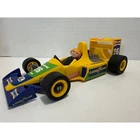 Vintage Playmobil 3520 Formula 1 Race Car Yellow 26 Goodyear Valvoline Drive Used. Price: $15.00.