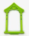 Playmobil Ref. 70361 Mystery Mansion Scooby-doo Part: Green Window Frame Large Used. Price: $12.00.