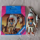 Playmobil 4589 Native American Chief Figure W/box Retired Used. Price: $35.45.