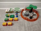Playmobil 123 Lot Set 6742 Zoo Safari Truck Animals Cargo Produce Tree Fence Used. Price: $49.95.