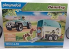 Playmobil Country Jeep/suv With Pony Trailer 70511, New/sealed Free Shipping. Price: $74.95.