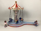 Playmobil Summer Fun Flying Swings 5548 Playset Carousel Lights Spins Geobra Used. Price: $43.96.