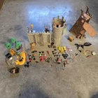 Playmobil Lot 3887 Seize Tower, 3888 Defender Castle & 3127 Pirate -incomplete Used. Price: $97.50.