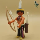 Playmobil Figure Indian Warrior #western# Native American-adventure The Used. Price: $6.89.